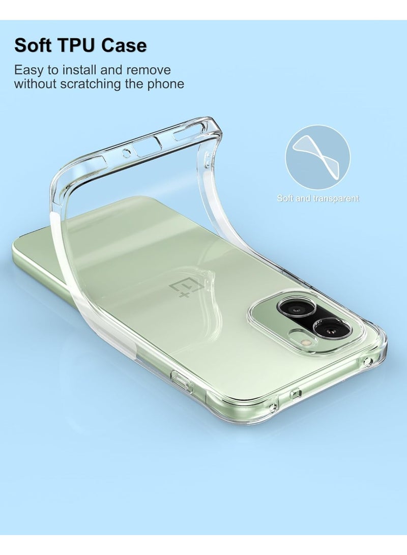 Case for OnePlus 15R 5G Case Cover Soft TPU Silicone Case Lightweight Shock Protective Cover with Camera Protection Designed for 1 + 15R 5G - Image 2